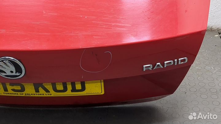 Крышка багажника Skoda Rapid