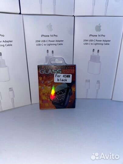 Защитное стекло на apple watch