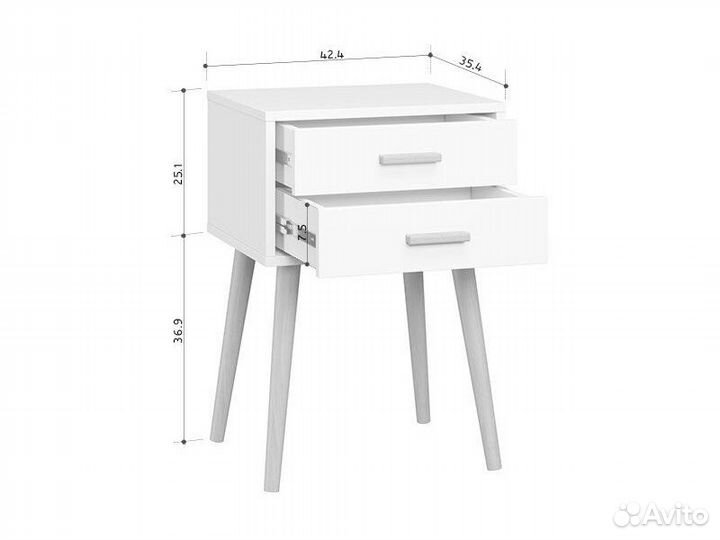 Тумба прикроватная Ивейн-3 Double Latte