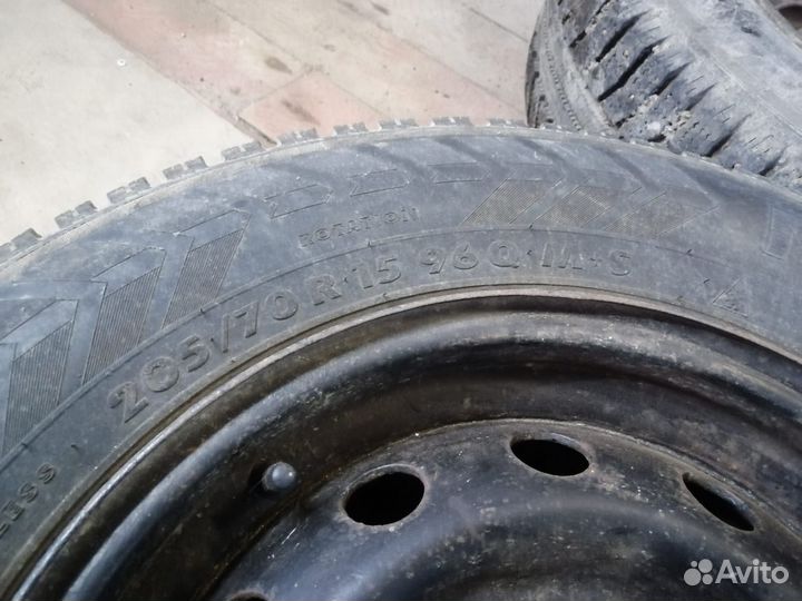 Колеса зимние от Нивы 4*4