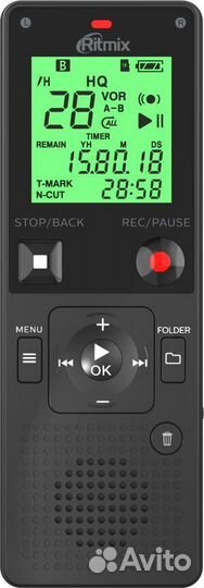 Диктофон Ritmix RR-820 8GB black