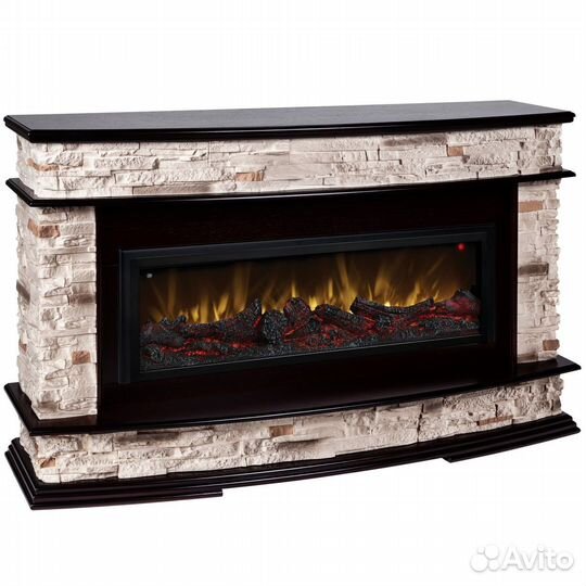 Электрокамин Frankfurt 42/BV AO с очагом Beverly