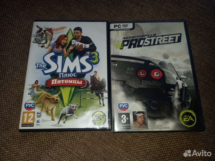 Диски, Игры для PC