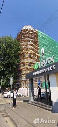 Монтаж строительных лесов