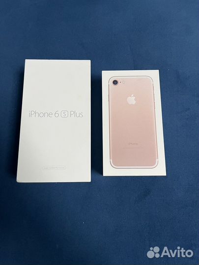 Коробка iPhone 7 Rose Gold 32 gb