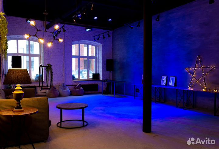 Аренда лофта с верандой, караоке и светомузыкой