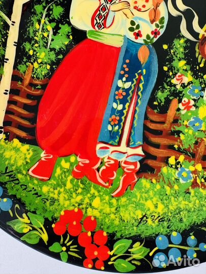 Тарелка деревянная Мариуполь