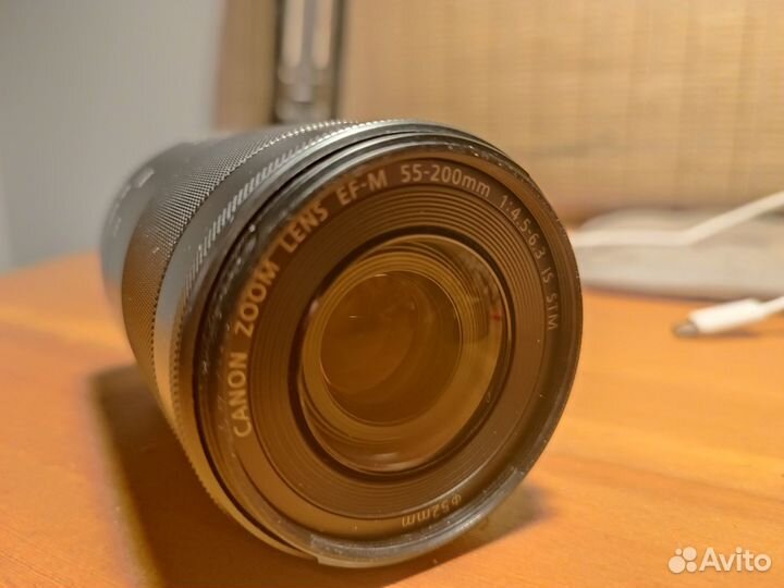 Объектив Canon EF-M 55-200mm IS STM (like new)