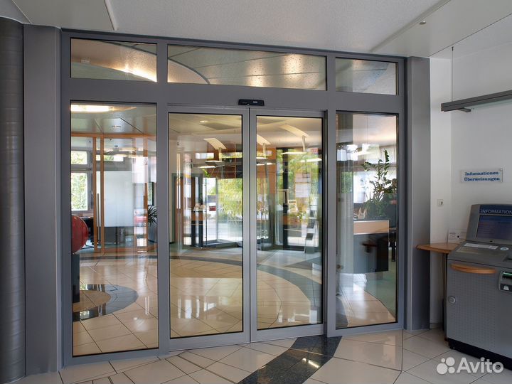 Входная группа из теплого алюминия