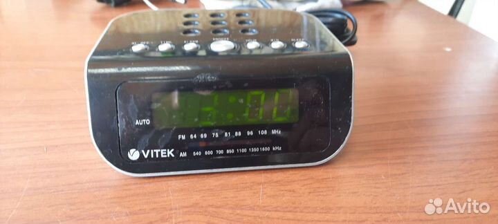 Радиобудильник vitek VT-6601