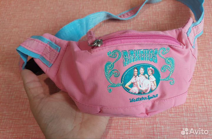 Напоясная сумочка для девочки