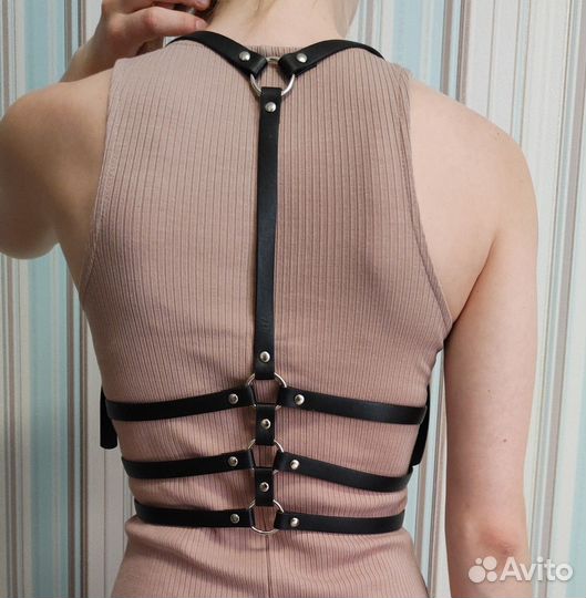 Портупея женская кожаная