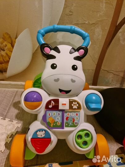 Ходунки fisher price зебра