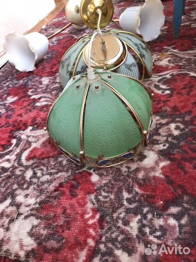 Люстра потолочная подвесная бу