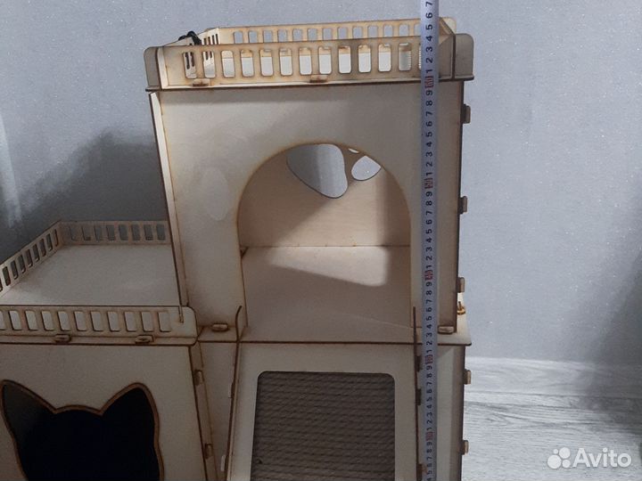 Когтеточка с домиком,новая