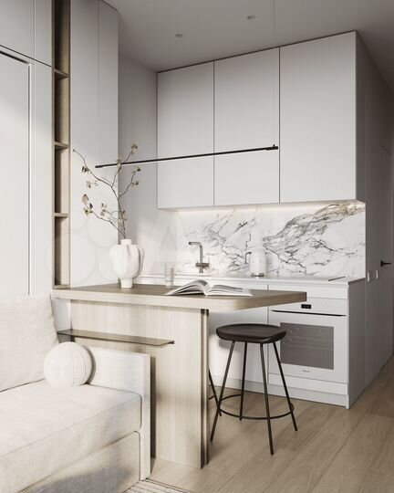 1-к. апартаменты, 45,6 м², 2/10 эт.