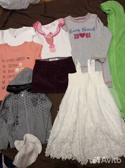 Вещи пакетом на девочкуна рост 116