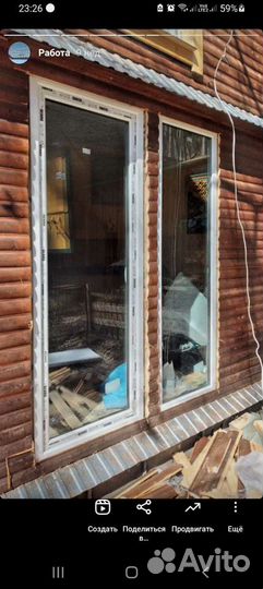 Ремонт окон и дверей.Пвх.Алюминий,Дерево