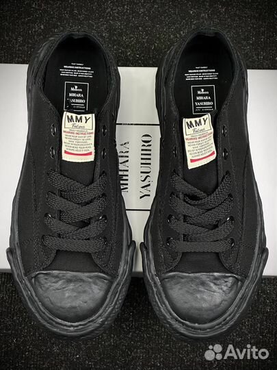 Кеды Maison Mihara Yasuhiro Черные