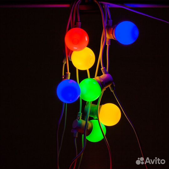 Лампа светодиодная LB-375 E27 3W желтый 25921