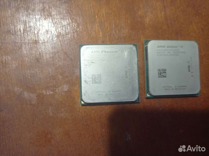 Процессоры athlon и phenom