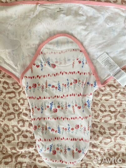 Конверт кокон для пеленания на липучке swaddleMe