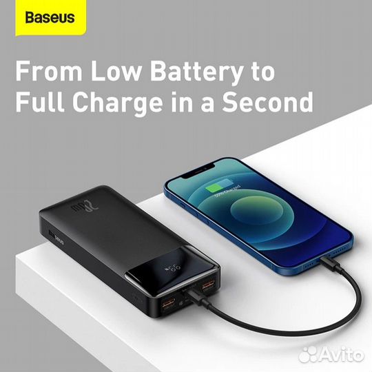 Внешний аккумулятор Baseus 3000mAh