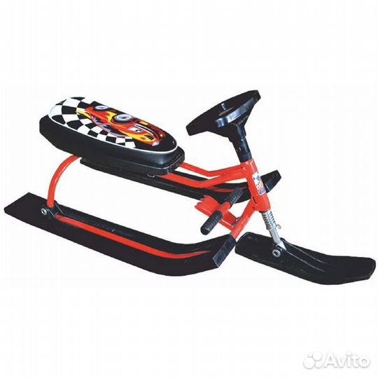 Снегокат 2 штуки (красный и синий)