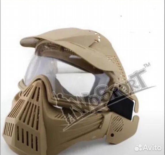 Маска для пейнтбола новая