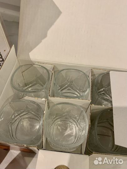 Pasabahce набор стаканов и стопок triumph