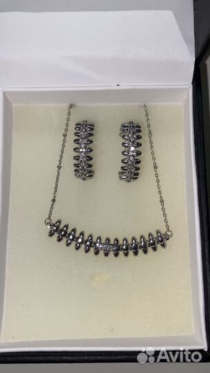 Серьги серебро