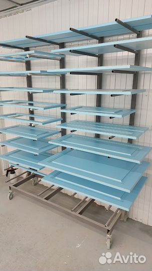 Покраска мебельных фасадов из мдф