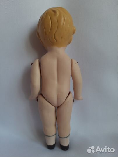 Кукла винтажная, бисквит