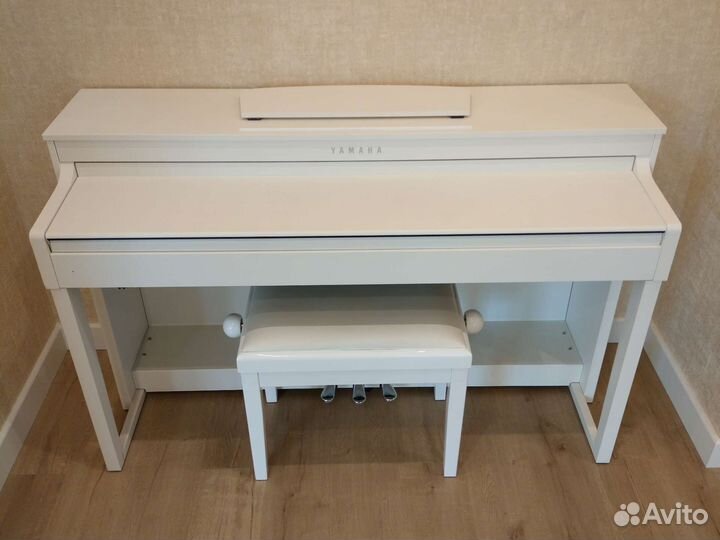 Цифровое пианино yamaha clp-430 wh (белое)