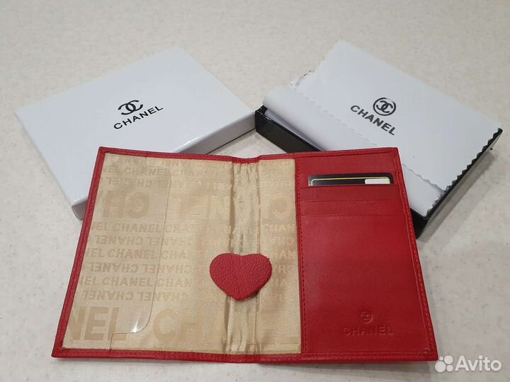 Обложка д/паспорта chanel