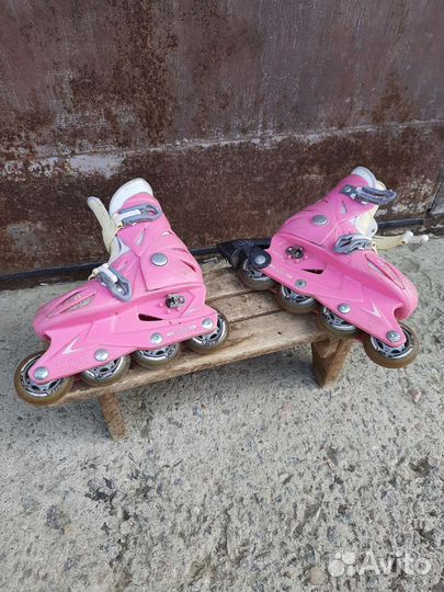 Роликовые коньки детские раздвижные