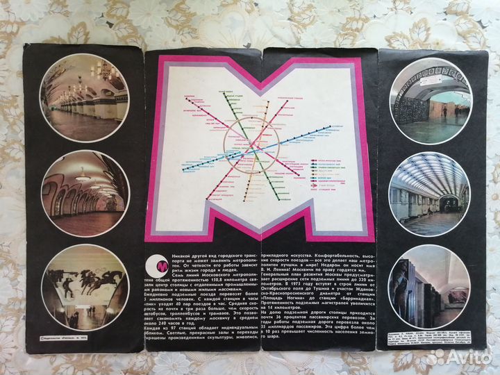 Туристические схемы советских времен