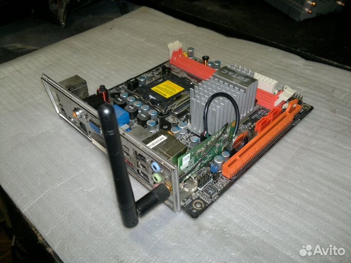 Zotac GeForce 9300-ITX WiFi (s. 775 ) (miniITX )