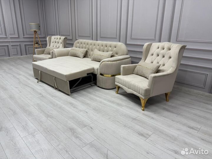 Кухонный диван и стулья