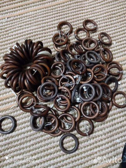 Кольца карнизные, деревянные