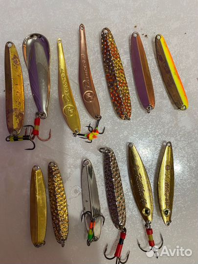 Блесны зимние на судака