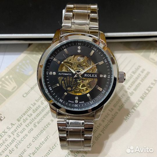 Часы наручные rolex skeleton