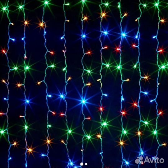 Электрическая гирлянда, дождик