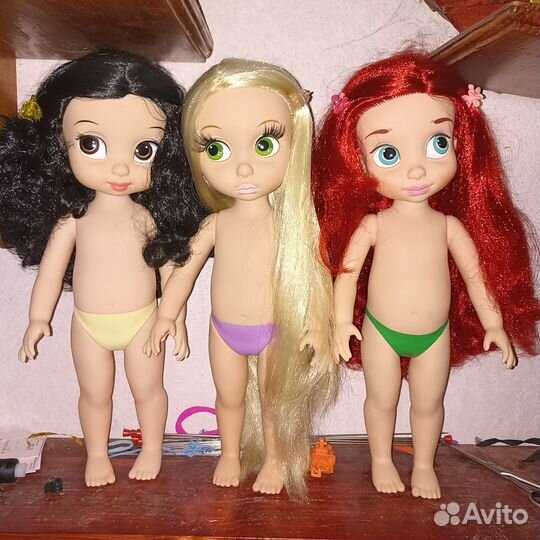 Куклы Дисней.в детстве