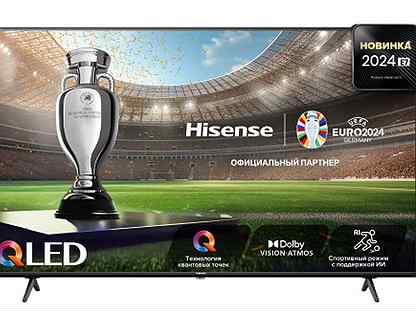 Телевизор Hisense 55E7NQ qled 2024