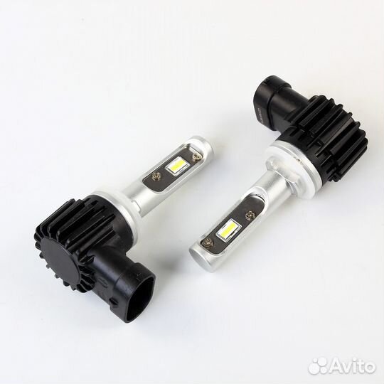 Светодиодные лампы GNX Atom H27 LED белая 6000K (2 шт)