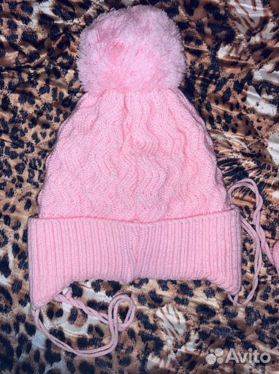 Комплект шапка, шарф