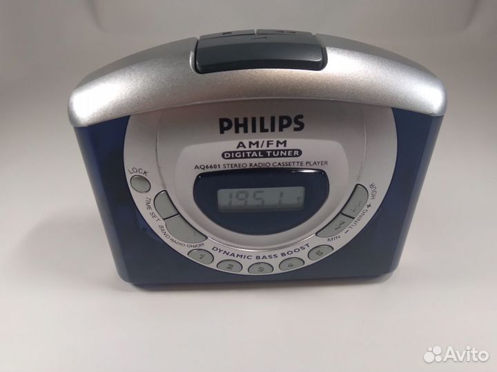 Кассетный плеер Philips AQ6601. Есть видео работы