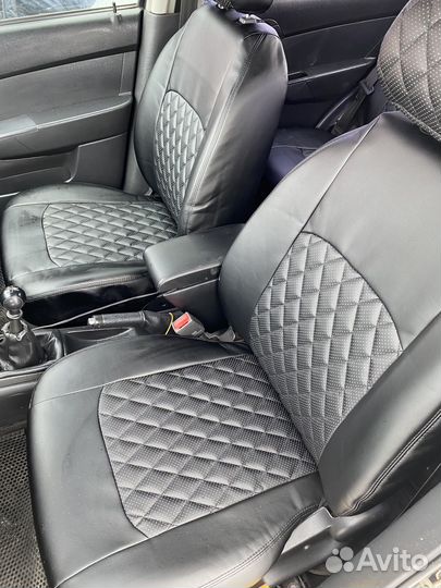 Кожаные чехлы для шевроле авео