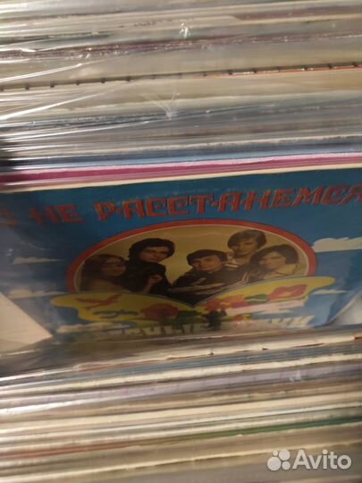 Коробка с виниловыми пластинками (100+) 20.07